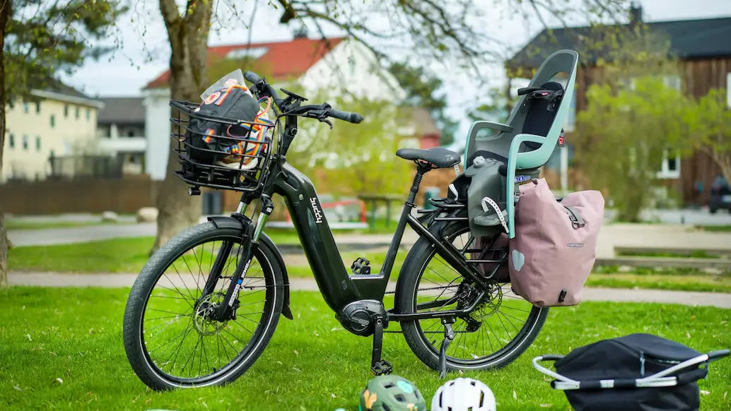Buddy D3 lastesykkel hybrid forlenget bagasjebrett godkjent for 40kg