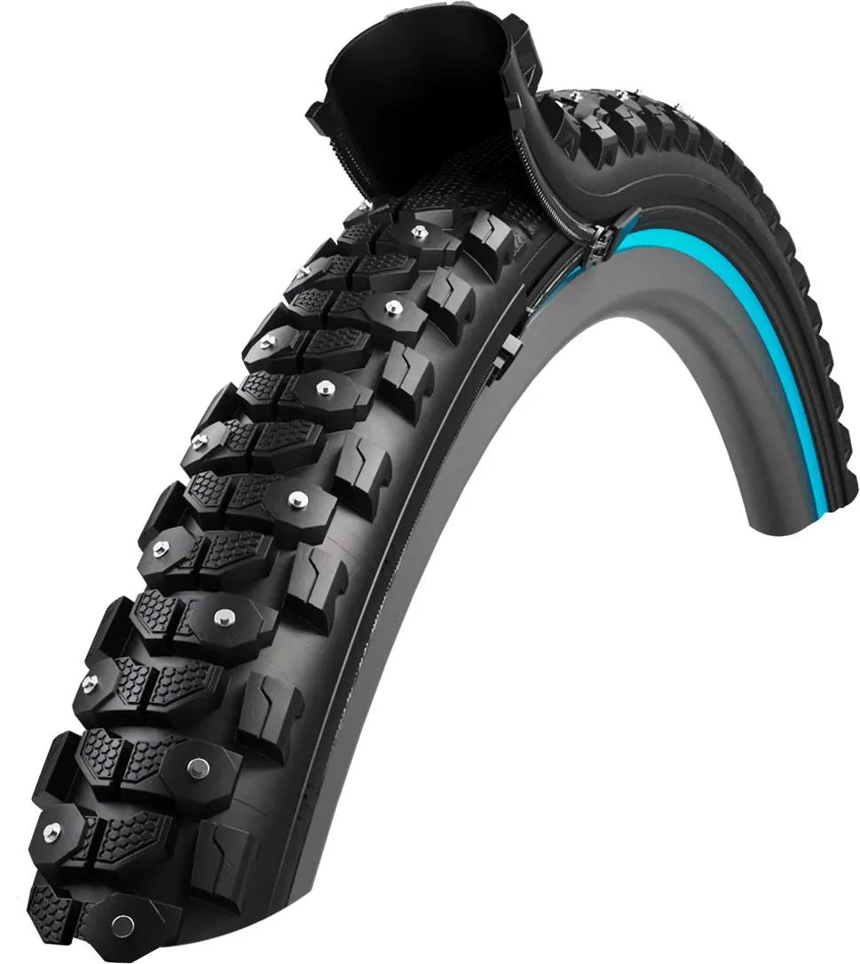 retyre nordic commuter skin piggdekk glidelås elsykkel sykkel