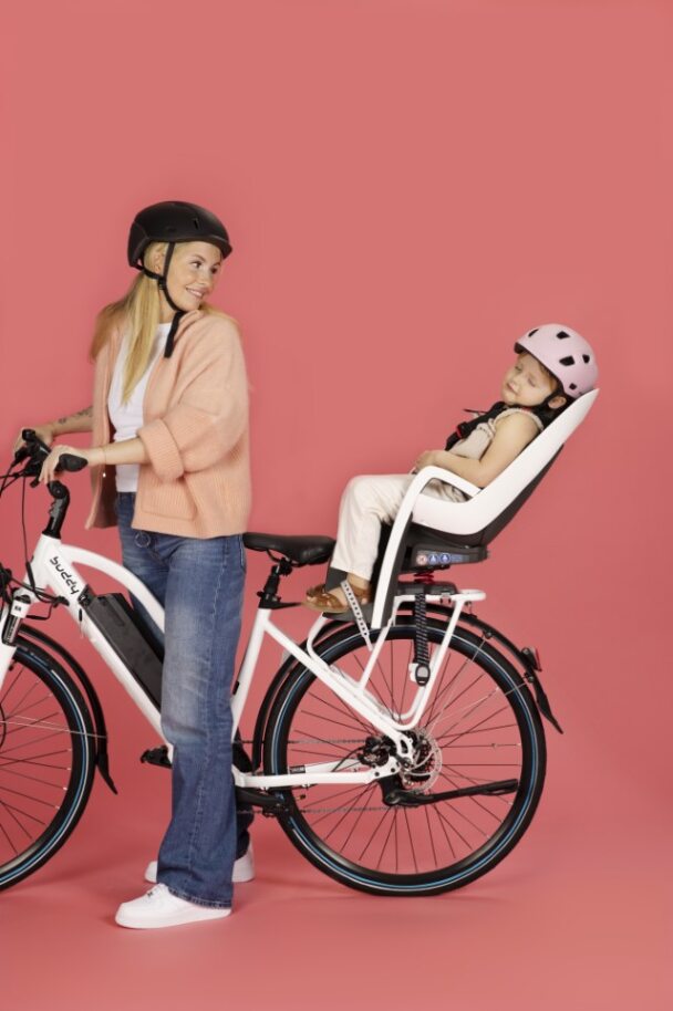 Hamax elsykkel barnesete caress bagasjebrett tiltet