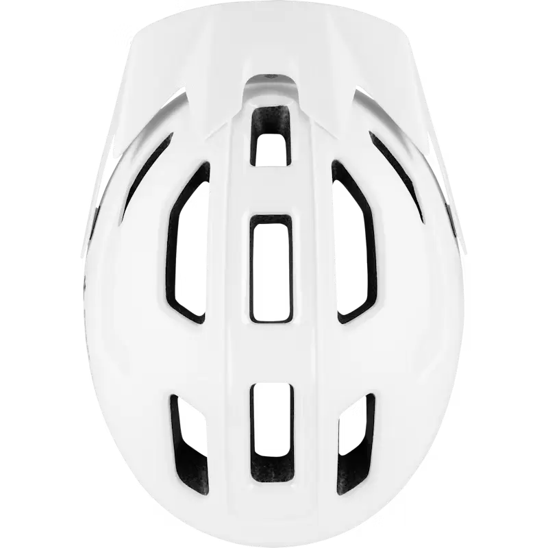 Barnehjelm med mips fra sweet protection i hvit ovenfra