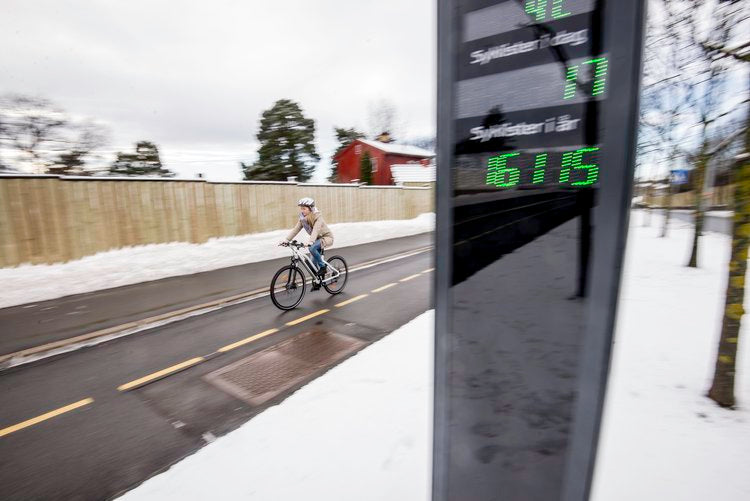 Vintersykling med el-sykkel